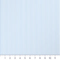 Baby Blue Candy Stripe Quilting Cotton – 1/8 Inch Ticking Stripe Fabric by the Yard