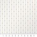 Blue on Ivory Ditsy Star Stripe Quilting Cotton – Low-Volume Blender Fabric by the Yard