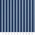 Navy & Dusty Blue Half-Inch Stripe Quilting Cotton – 1/2 Inch Stripe Fabric by the Yard