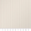 Greige Candy Stripe Quilting Cotton – 1/8 Inch Ticking Stripe Fabric by the Yard