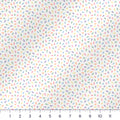 Pastel on Cream Ditsy Confetti Quilting Cotton – Small-Scale Petal Blender Fabric by the Yard