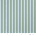 Sage & Blue Tonal Candy Stripe Quilting Cotton – 1/8 Inch Ticking Stripe Fabric by the Yard