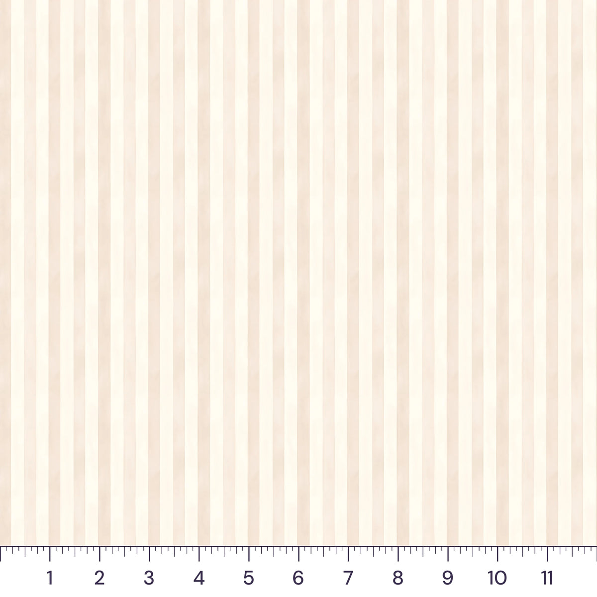 Elodie Stripe 1/4 Inch Quilting Cotton – Blush Watercolor Stripe Fabric by the Yard