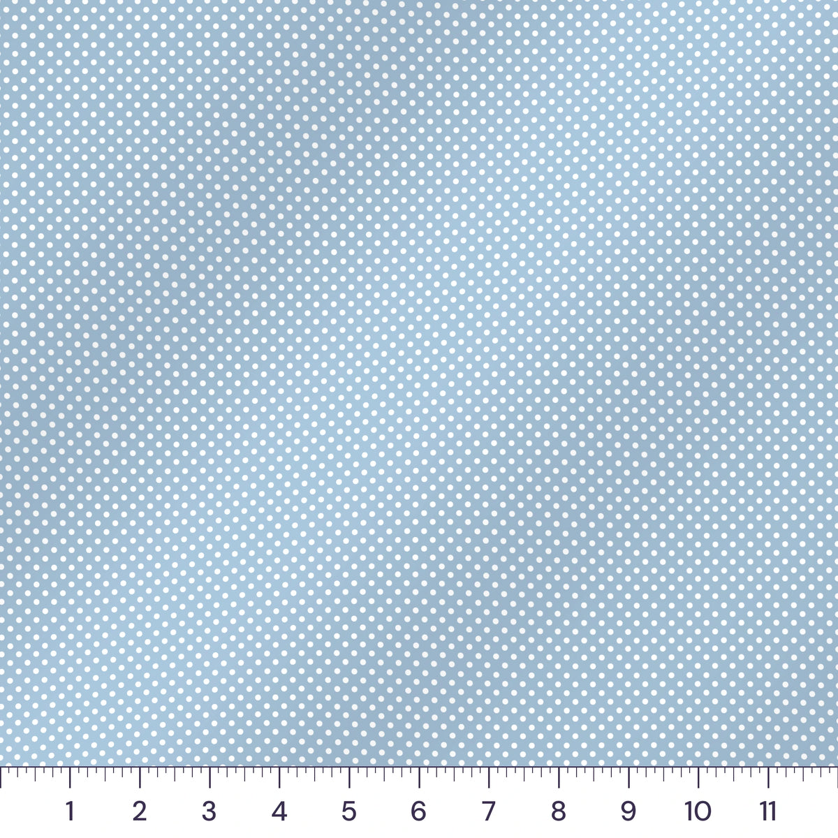 Light Blue Polka Dot Quilting Cotton – Tiny Dot Blender Fabric by the Yard
