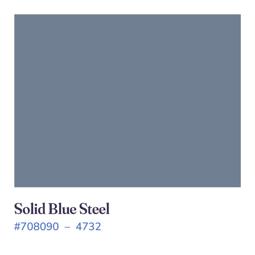 Blue Steel Solid Quilting Cotton – Coordinating Solid Fabric by the Yard