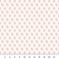 Rosy Lattice Quilting Cotton – Pink Watercolor Rose Trellis Fabric by the Yard