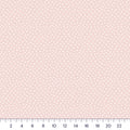 Petal Doodle Dots Quilting Cotton – Pink Hand-Drawn Dot Blender Fabric by the Yard