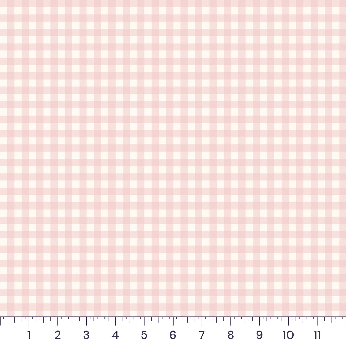 Rose Petal Mini Gingham Quilting Cotton – 1/4 Inch Check Fabric by the Yard