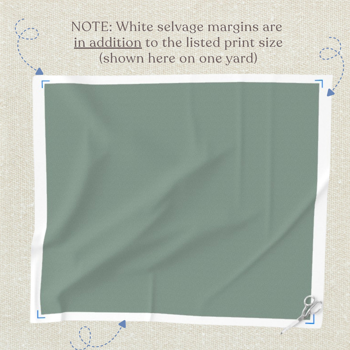 Sage Green tonal blender fabric, 100% cotton yardage and fat quarters