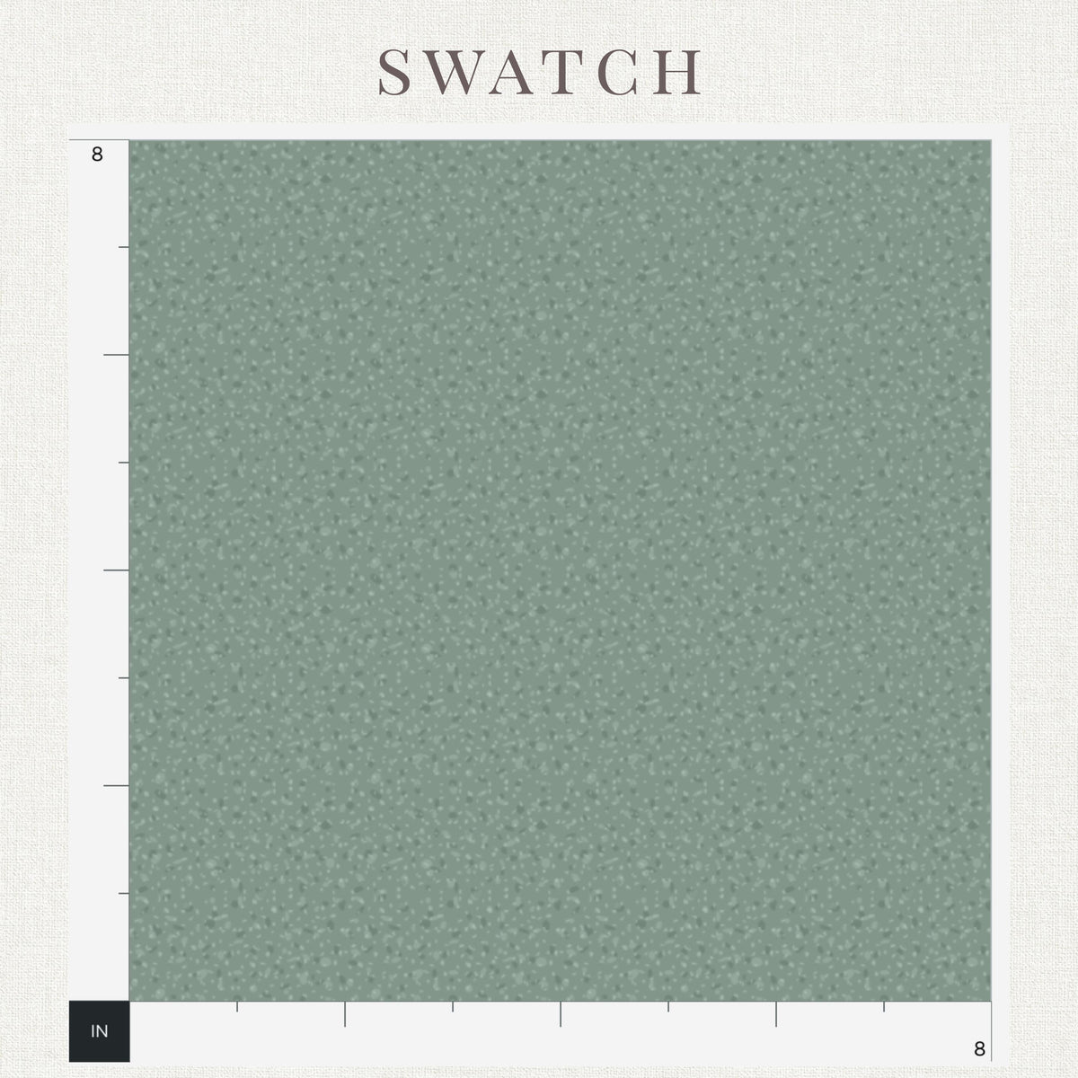 Sage green tonal texture print detail on sage green tonal blender fabric