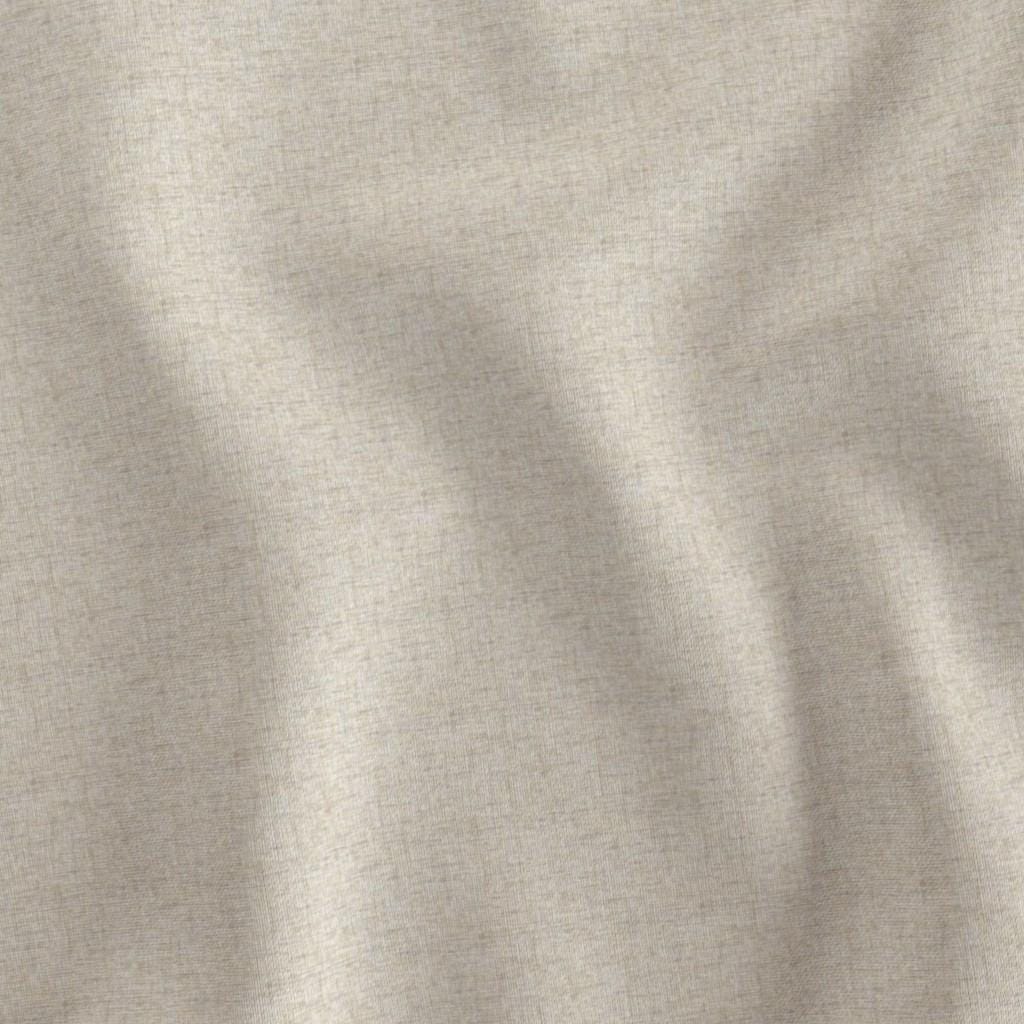 Beige faux linen print on cotton quilting fabric, Little Birdie quilt panel coordinate
